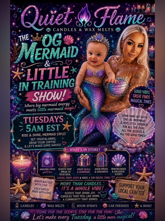 ASH IS LIVE Other - THE OG MERMAID 🧜🏼‍♀️ OF POSH IS LIVE FLYER